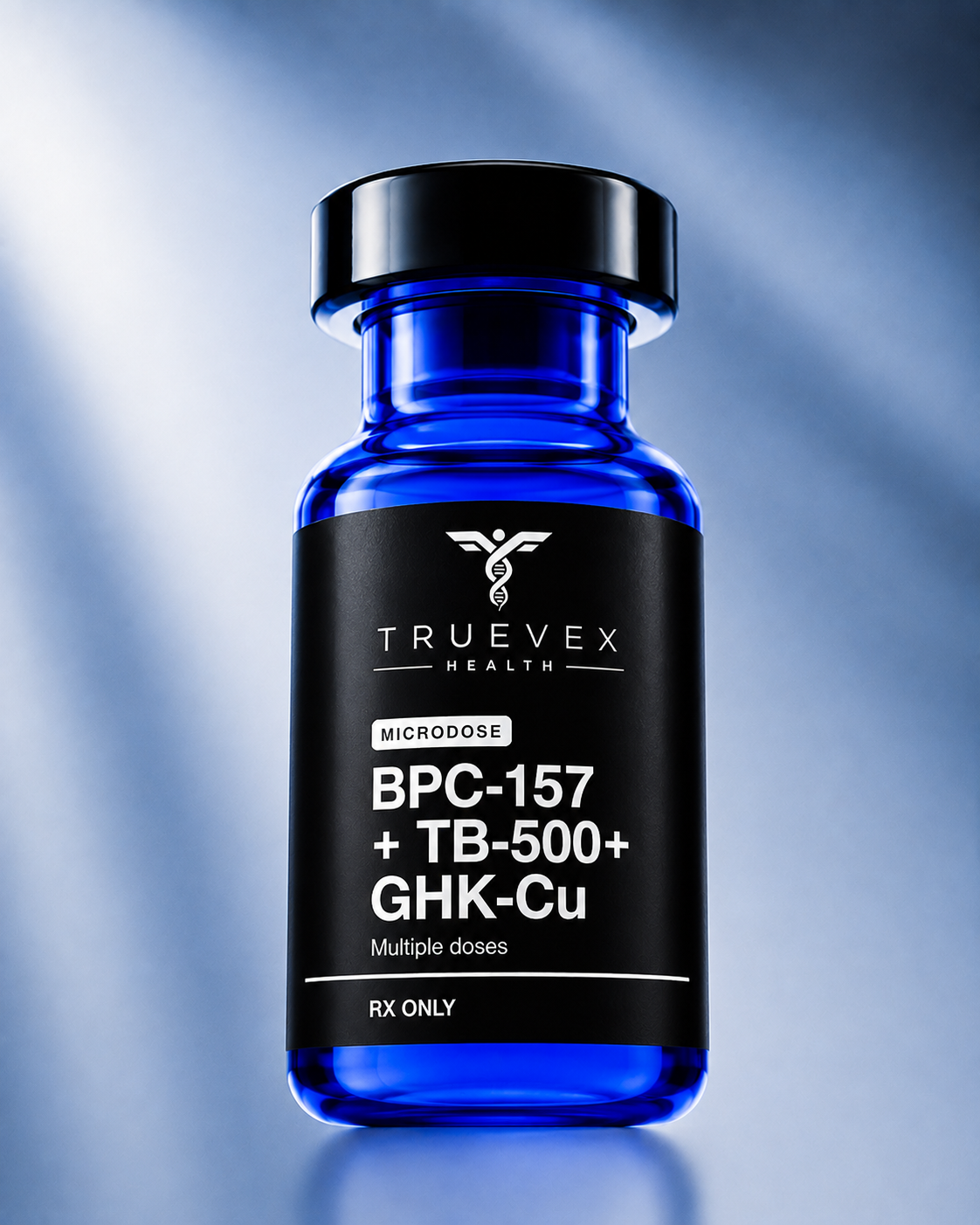 BPC-157 + TB-500 + GHK-Cu vial